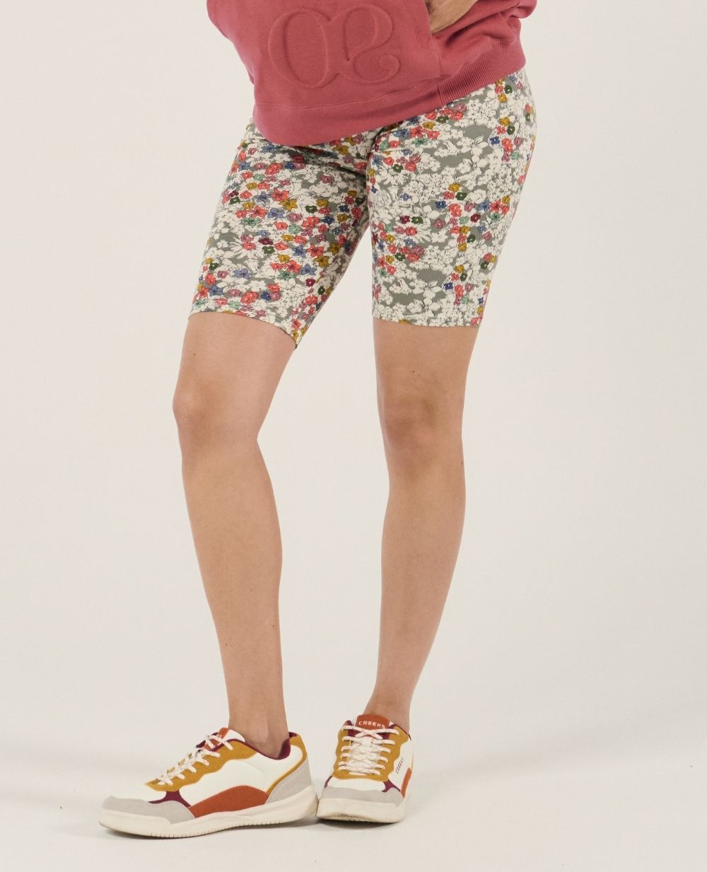 Pantaloncini ciclisti premaman Liberty - Multicolore