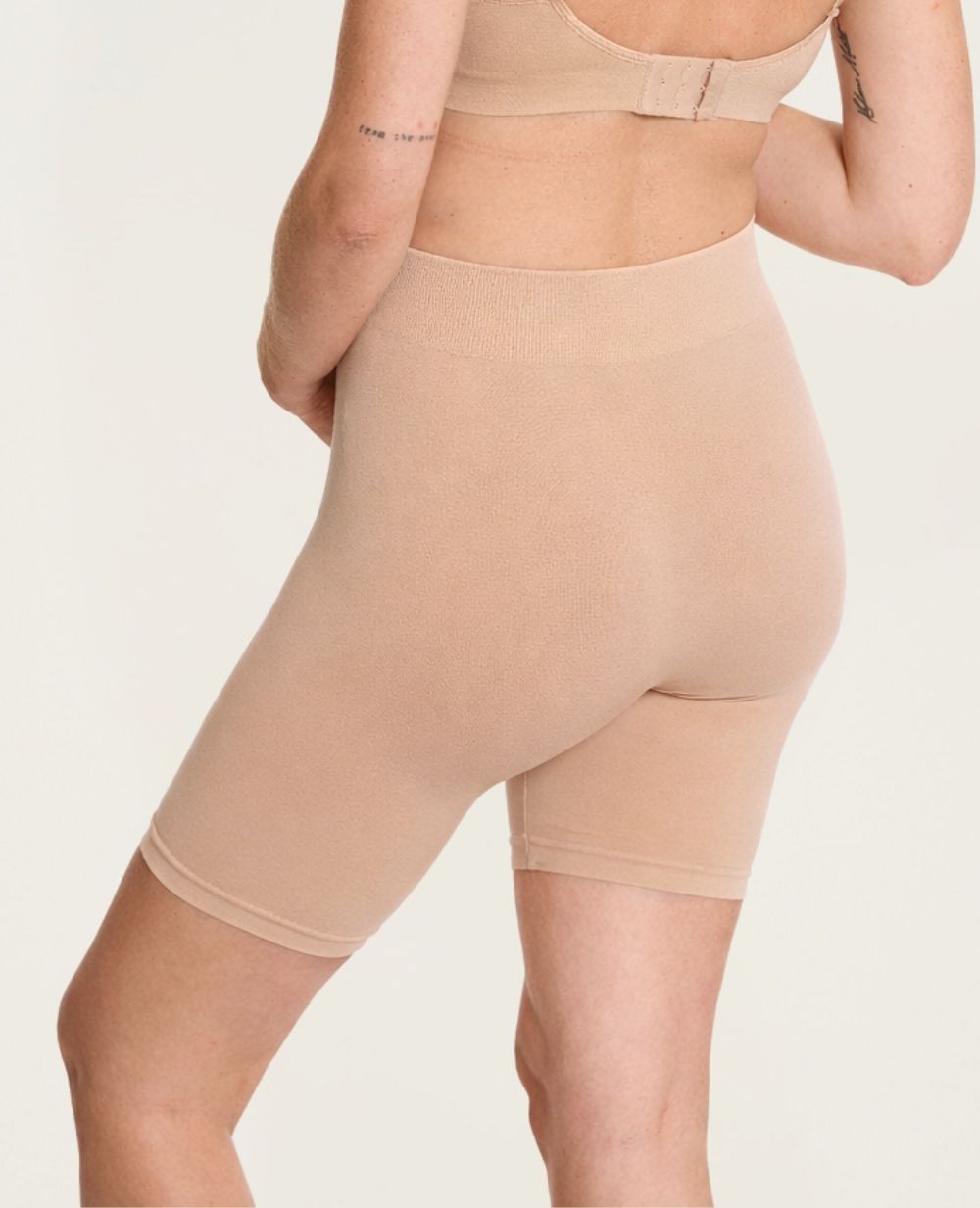Cycliste de grossesse sans couture Essentiel - Beige