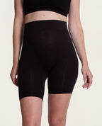 Pantaloncini ciclisti premaman senza cuciture Essentiel - Nero