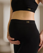 Pantaloncini ciclisti premaman Zoé - Nero