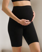 Pantaloncini ciclisti premaman Zoé - Nero