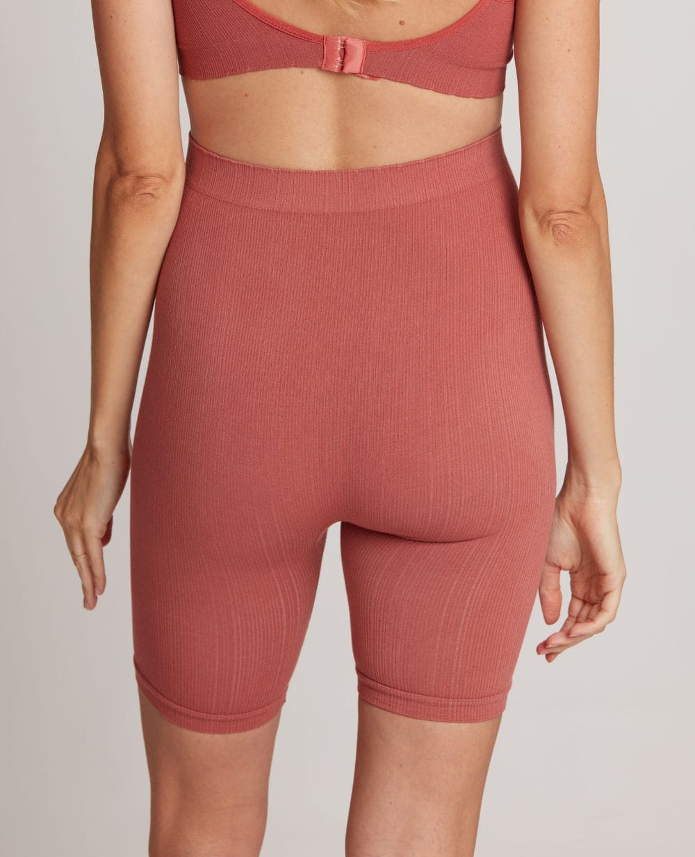 Panty de maternité zoé terracotta, cache cœur