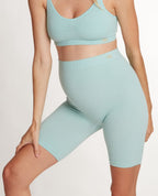 Panty de maternité zoé vert d’eau, cache cœur