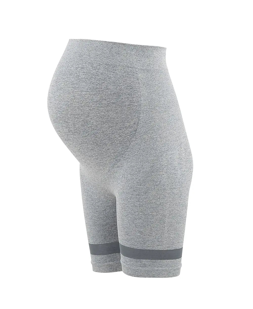 Panty de sport et grossesse woma gris, cache cœur