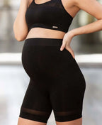 Panty de sport et grossesse Woma noir, Cache Cœur