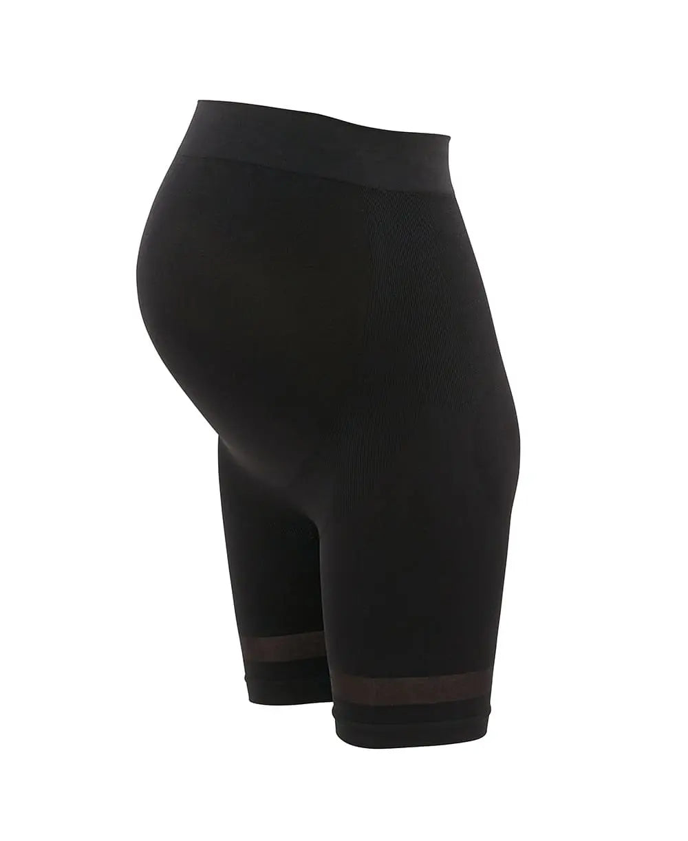 Panty de sport et grossesse Woma noir, Cache Cœur