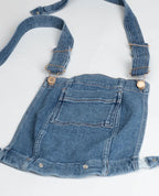 Parte superiore della salopette in denim Charlie - Mid Blue