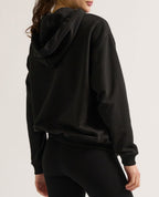Hoodie de grossesse et allaitement Boston - Noir