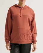 Hoodie de grossesse et allaitement Boston - Terracota