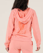 Coconut Maternity and Nursing Hoodie - Apricot