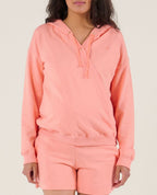 Coconut Maternity and Nursing Hoodie - Apricot