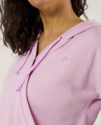 Coconut Maternity and Nursing Hoodie - Lilac
