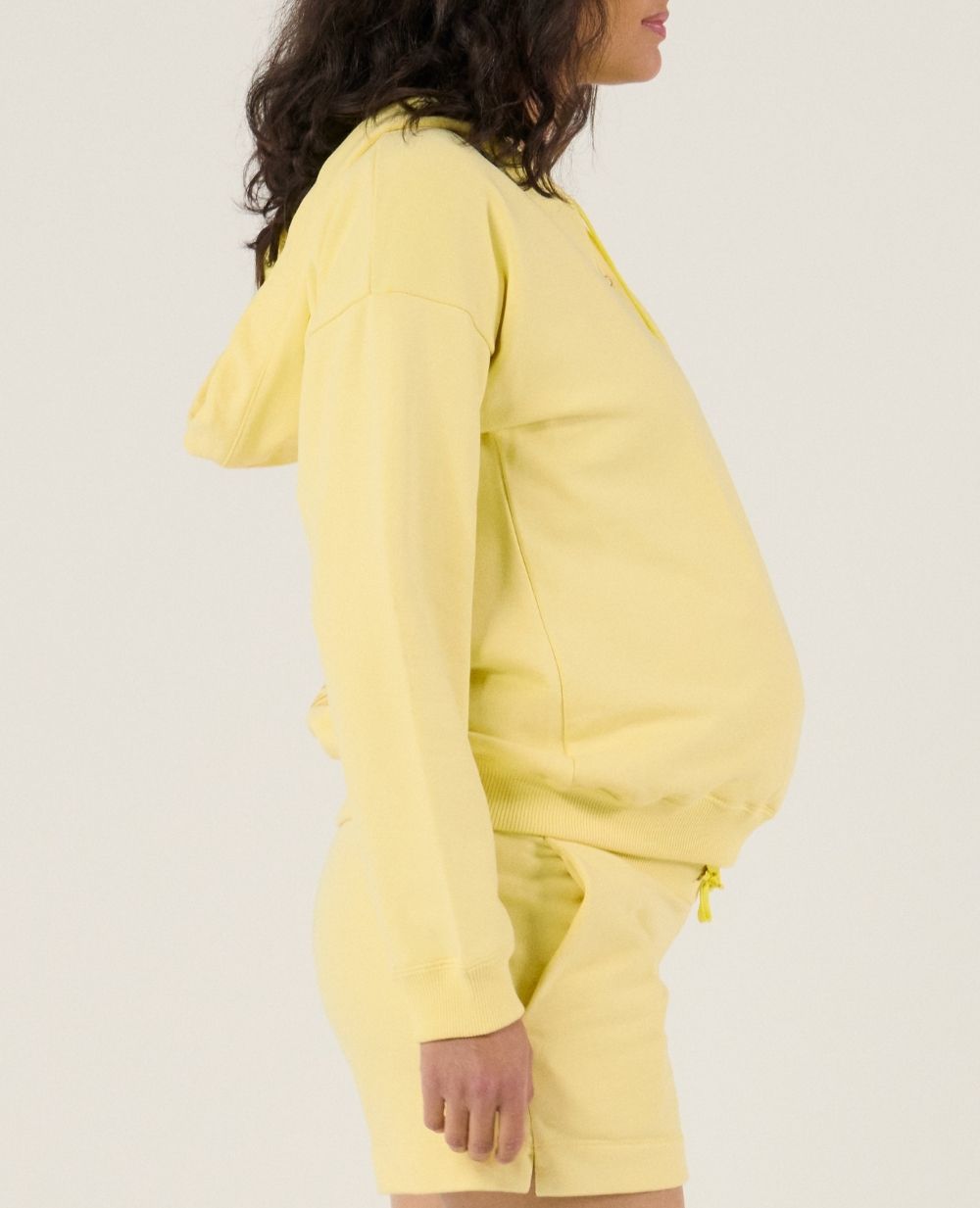 Coconut Maternity and Nursing Hoodie - Vanilla