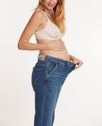 Jeans premaman mom fit Carrie - Mid Blue Used