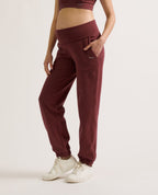 Jogger de sport et de grossesse Woma - Prune