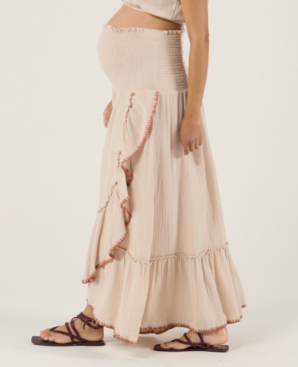Gonna premaman Laila - Beige