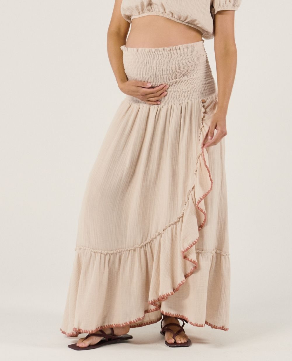 Gonna premaman Laila - Beige