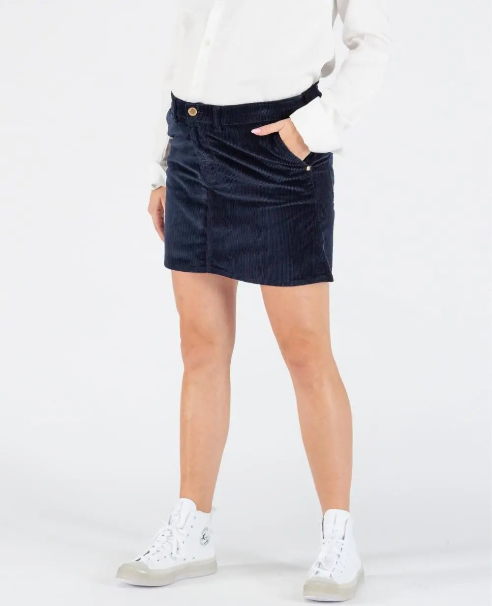 Jupe de grossesse Bonnie marine
