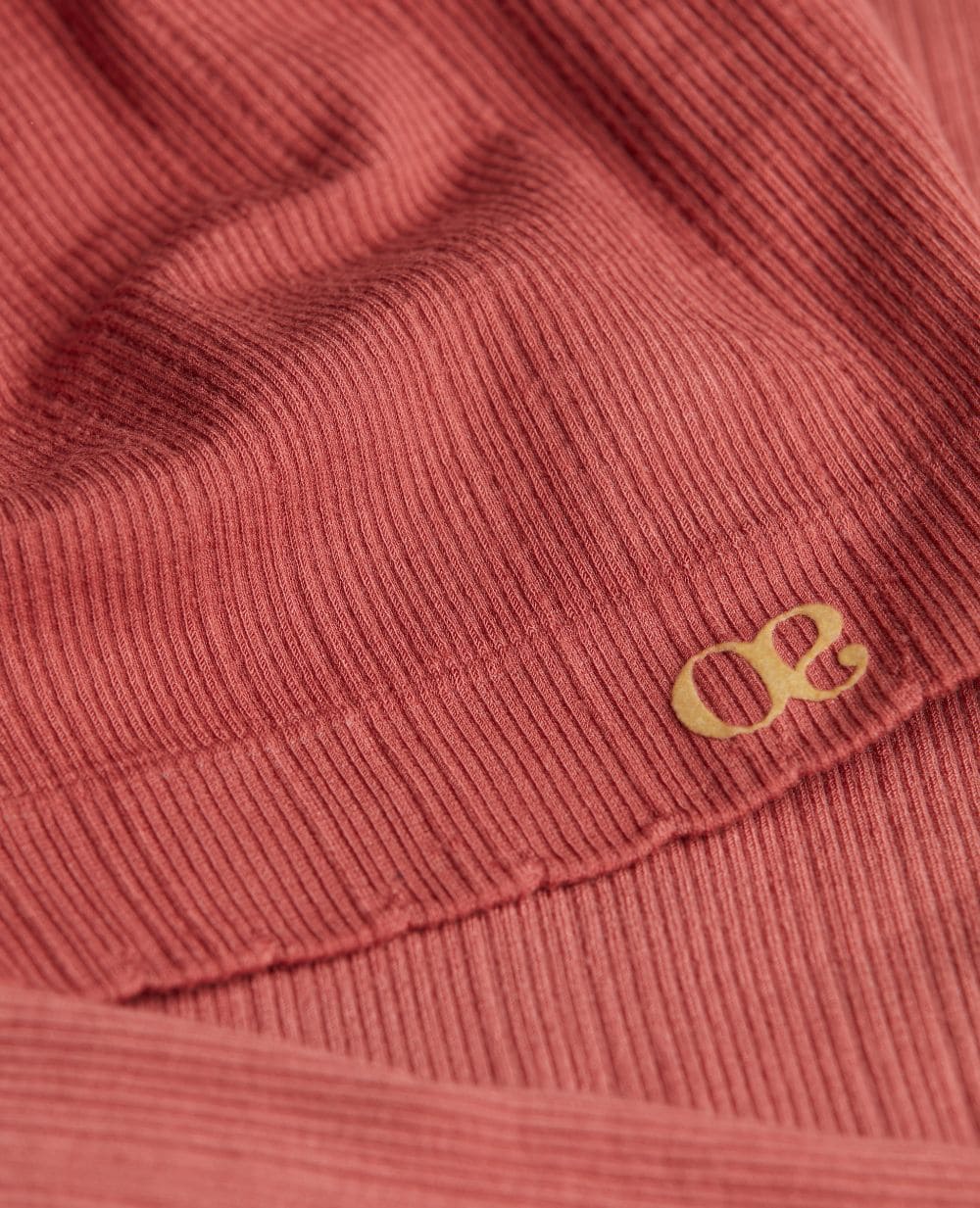 Legging de maternité zoé terracotta, cache cœur