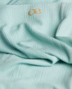 Legging de maternité zoé vert d’eau, cache cœur