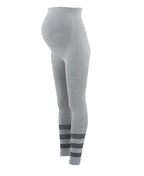Legging de sport et grossesse woma gris, cache cœur