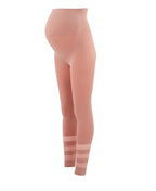 Legging de sport et grossesse woma rose, cache cœur
