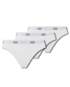 Set di 3 slip a vita bassa Life - Bianco