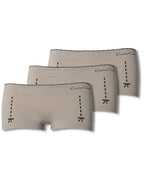 Set di 3 Shorty premaman Illusion - Beige