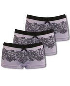 Set di 3 Shorty premaman Illusion Dentelle - Vintage