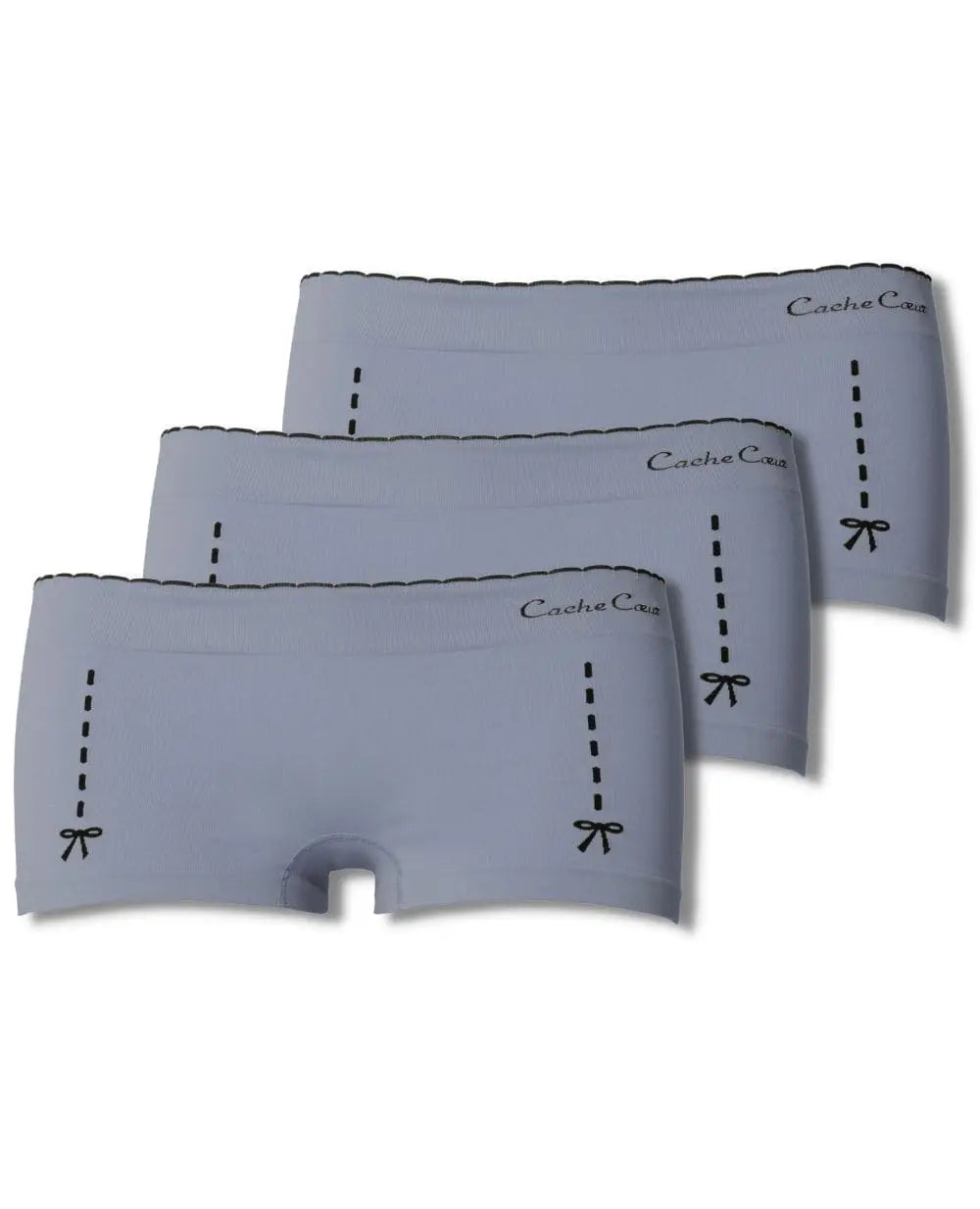 Set di 3 Shorty premaman Illusion - Grigio