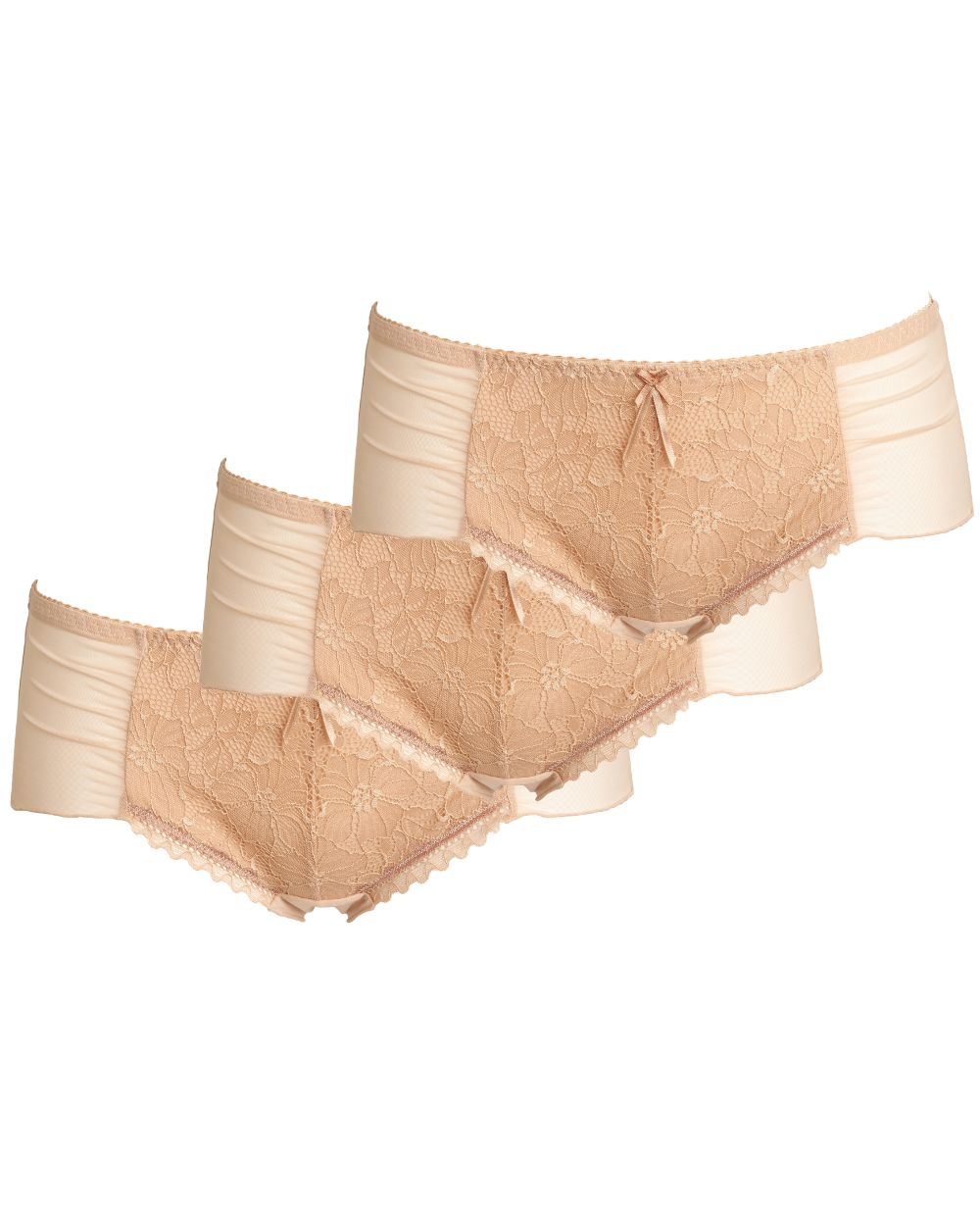 Set di 3 shorty Iris - Beige