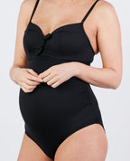 Maillot de bain de grossesse avec armatures Monaco - Noir
