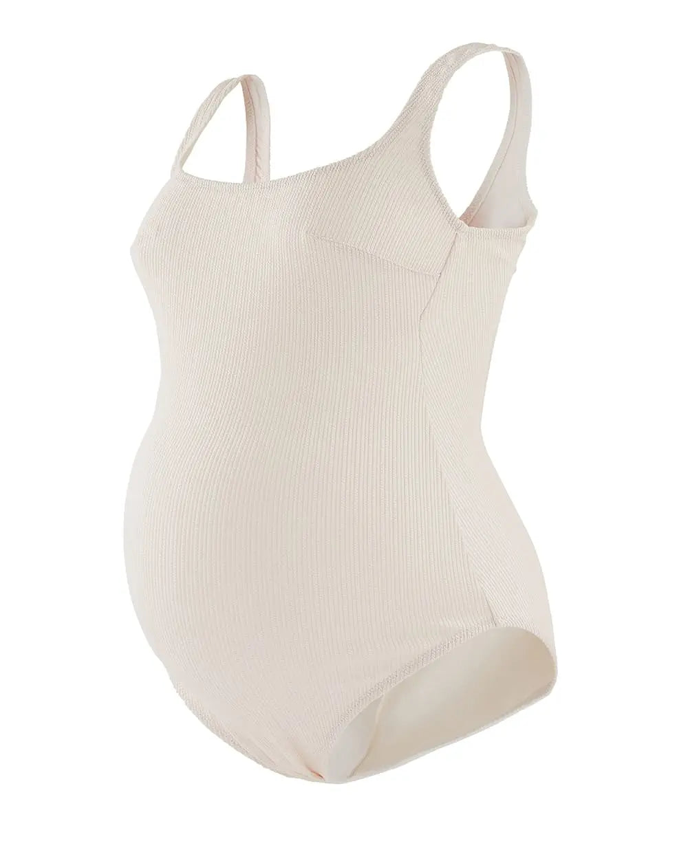 Maillot de bain grossesse bayside perle, cache cœur