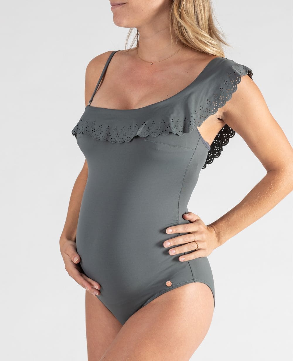 Costume bagno premaman Bloom - Kaki