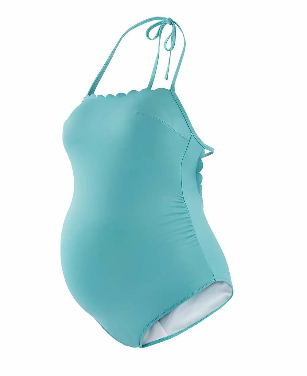 Maillot de bain grossesse kyoto lagon, cache cœur