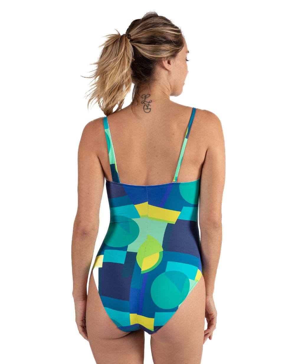 Maillot de bain de grossesse POP bleu