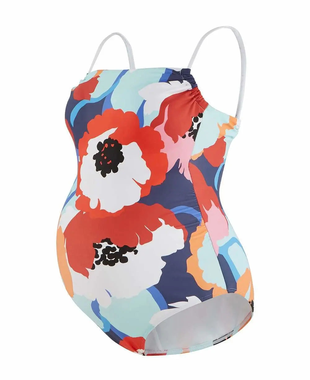 Maillot de bain grossesse poppy multicolor, cache cœur