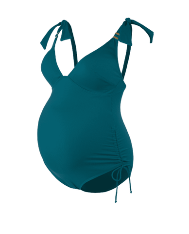 Maillot de bain Porto Vecchio vert femme enceinte 