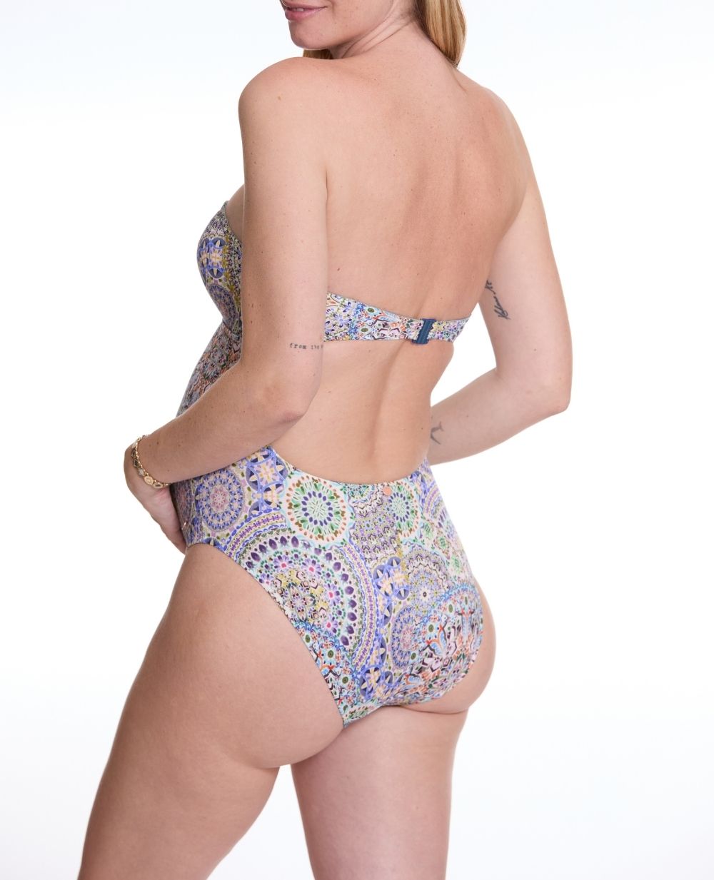 Maillot de bain de maternité 1 pièce Mandala - Multico