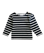 Marinière BÉBÉ Morgat marine coton bio - Made in France