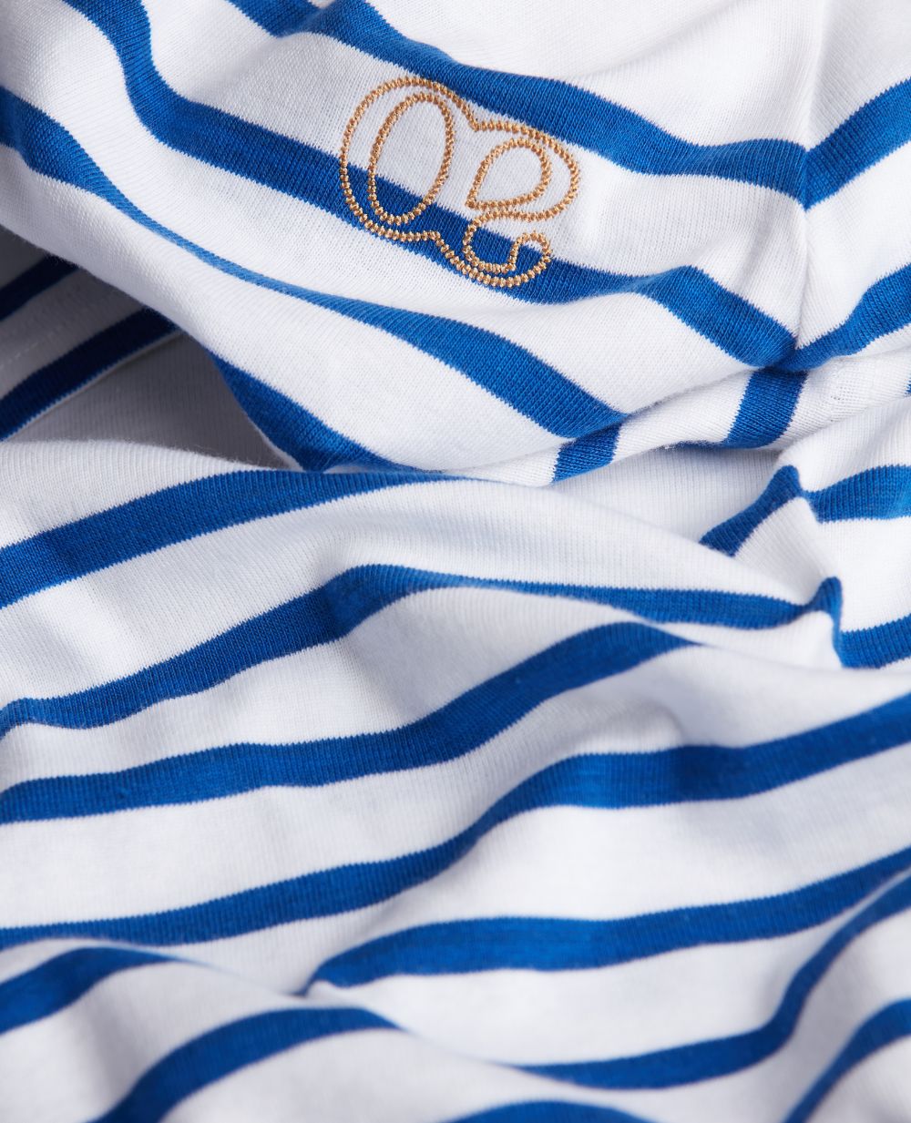 Maglia premaman e allattamento Benodet - Bianco/Blu