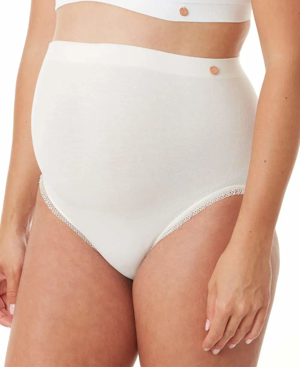 Maxi culotte de grossesse sans couture organic naturel,