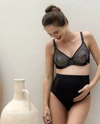 Maxi culotte de maternité dahlia, cache cœur
