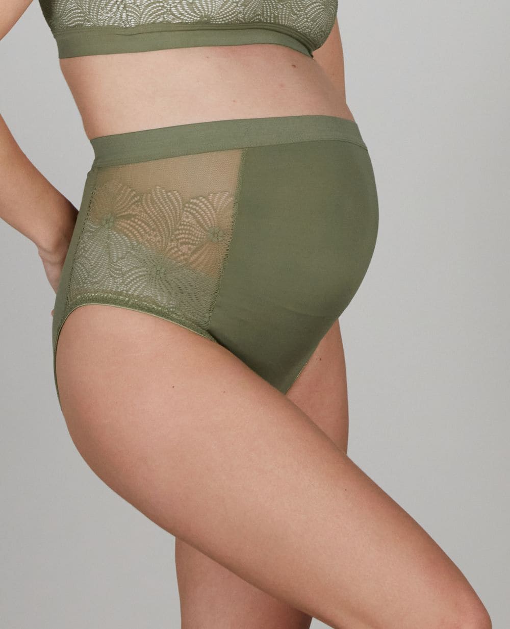 Maxi culotte de maternité dahlia, cache cœur