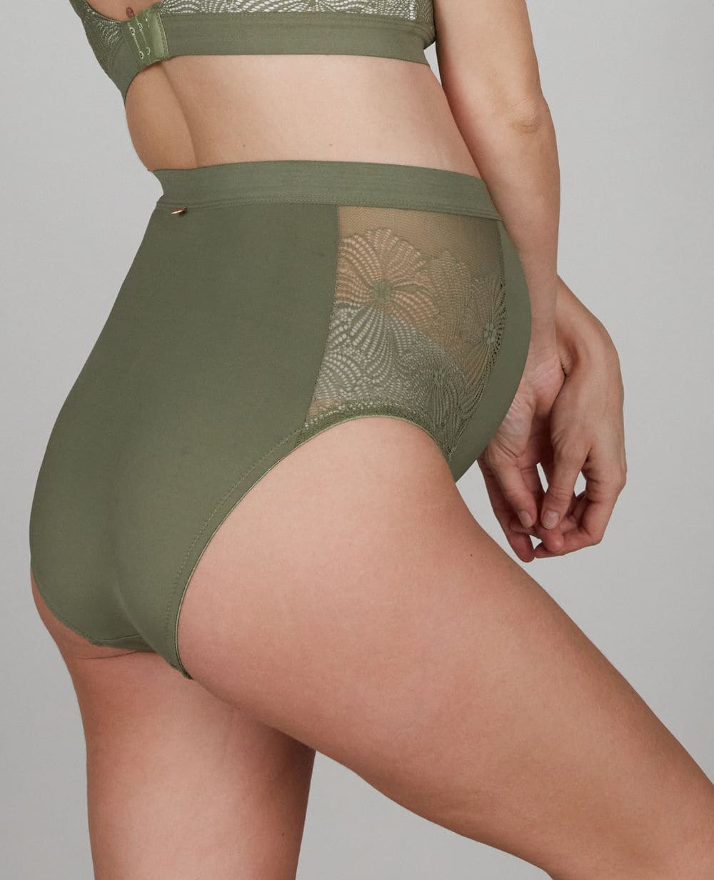 Maxi culotte de maternité dahlia, cache cœur