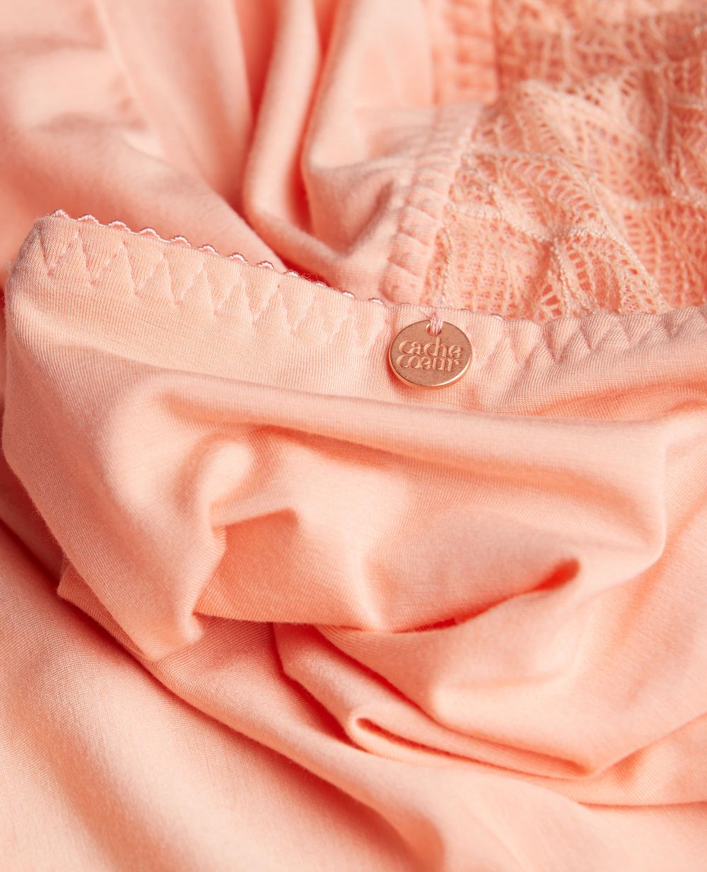 Maternity and nursing top Bliss Peach