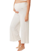 Pantalon 7/8ème de grossesse origin avoine, cache cœur