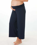 Pantalon 7/8ème de grossesse origin indigo, cache cœur