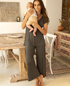 Pantalon 7/8ème de grossesse Origin - Kaki