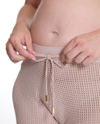 Milos Maternity Beachwear Pants - Beige